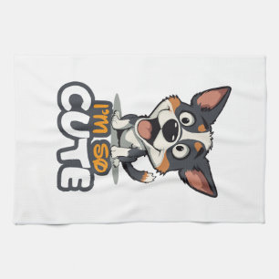 Linge De Cuisine chiot mignon