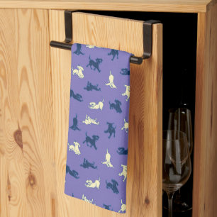 Linge De Cuisine Chipies de laboratoire Jaune et Noir mignonnes amu
