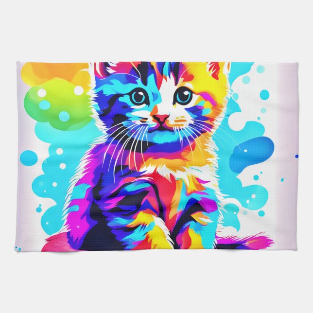 Linge De Cuisine Chitty Splash coloré (Horizontal)