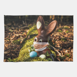 Linge De Cuisine Chocolat Corona Lapin de Pâques