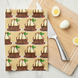 Linge De Cuisine Chocolate Brownie With Vanilla Ice Cream