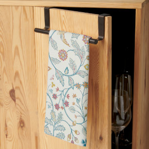 Linge De Cuisine Chouette botanique et baies