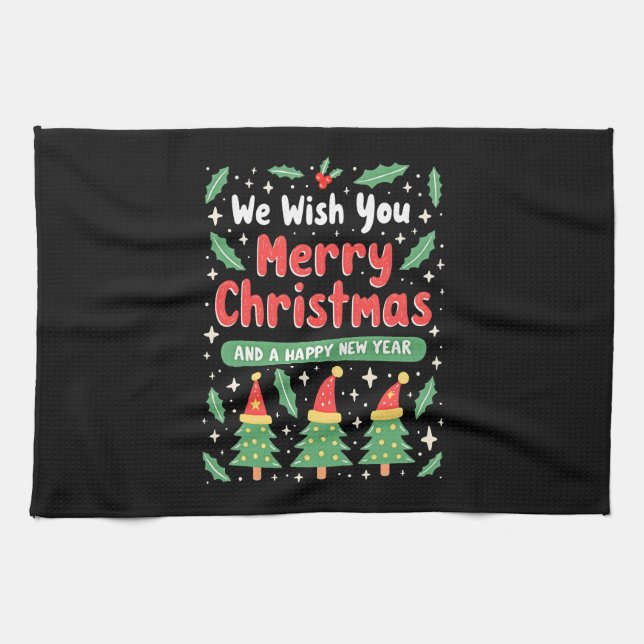 Linge De Cuisine Christmas Christmas Christmas Christmas Christmas  (Horizontal)