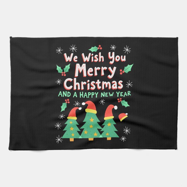 Linge De Cuisine Christmas Christmas Christmas Christmas Christmas  (Horizontal)