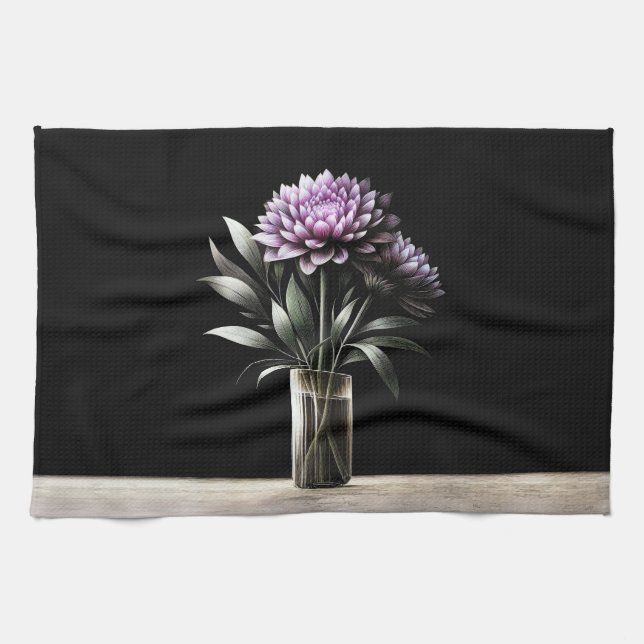 Linge De Cuisine Chrysanthème (Horizontal)