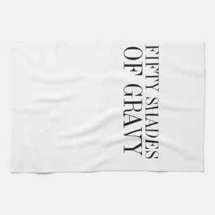 Linge De Cuisine Cinquante nuances de Chemise Gravy