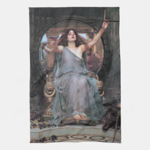 Linge De Cuisine Circe Offrant la Coupe à Odysseus, Waterhouse