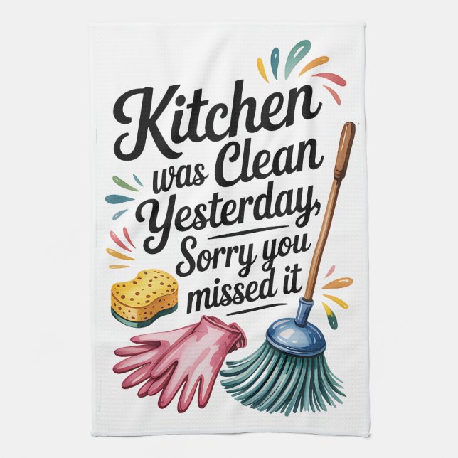 Linge De Cuisine Citation de cuisine amusante (Vertical)