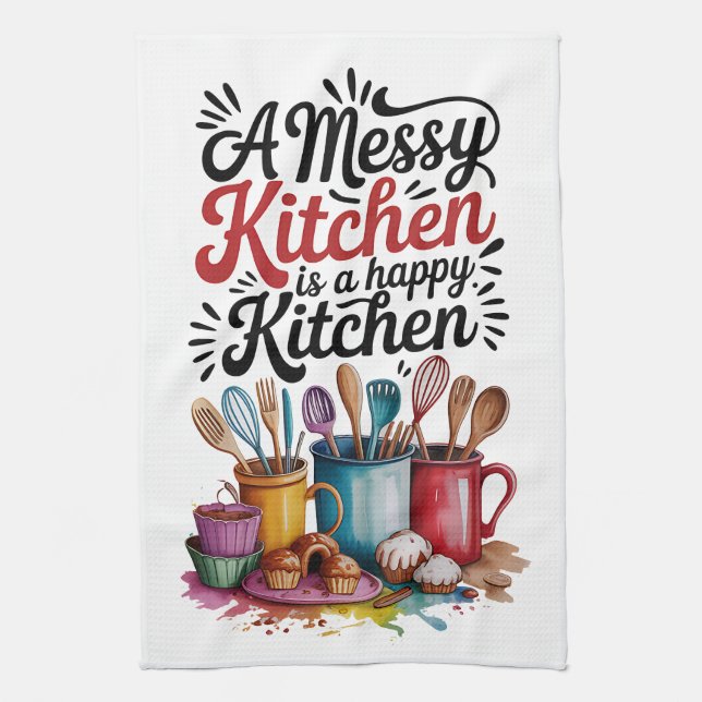 Linge De Cuisine Citation de cuisine amusante (Vertical)