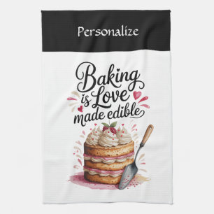 Linge De Cuisine Citation de cuisine personnalisée pour boulangerie