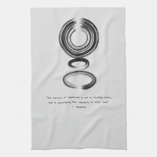 Linge De Cuisine Citation zen : Sagesse et méditation