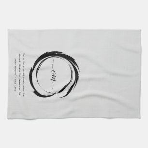 Linge De Cuisine Citation zen : Sagesse et méditation