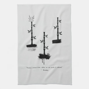 Linge De Cuisine Citation zen : Sagesse et méditation