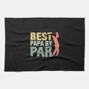 Linge De Cuisine Citations grand-père   Best Papa By Par Golf