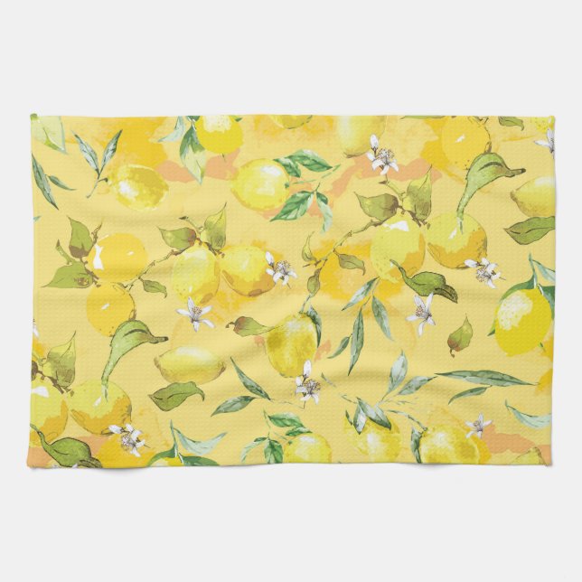 Linge De Cuisine citron vert IV (Horizontal)