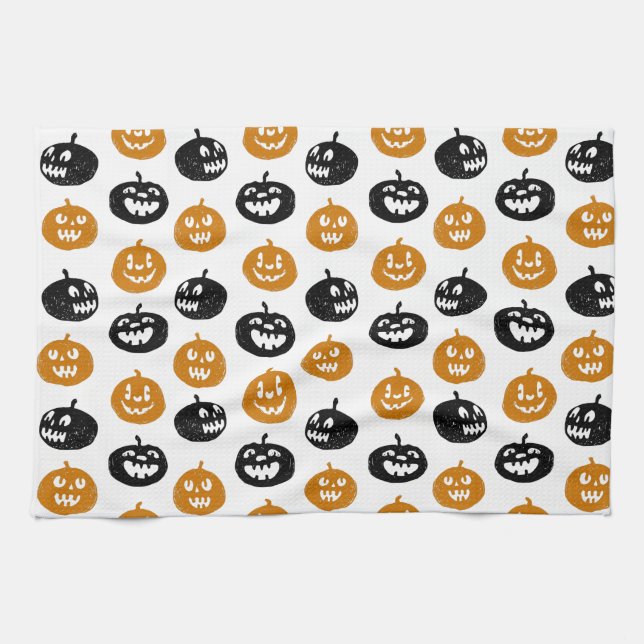 Linge De Cuisine Citrouille (Horizontal)