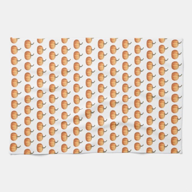 Linge De Cuisine Citrouille (Horizontal)