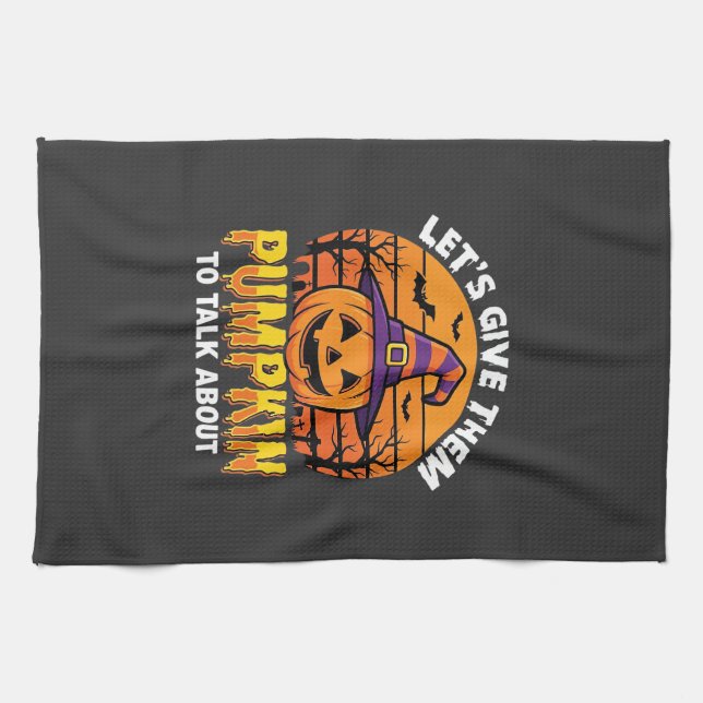Linge De Cuisine Citrouille drôle Pun Halloween Design2 (1)_1 (Horizontal)