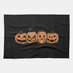 Linge De Cuisine Citrouille Halloween Automne Thanksgiving Cadeau