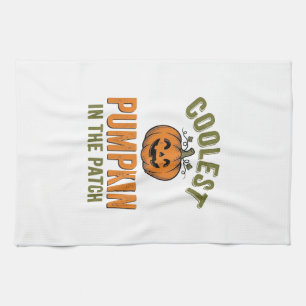 Linge De Cuisine Citrouille la plus cool du patch Halloween vintage