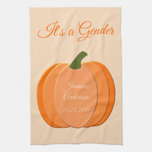 Linge De Cuisine Citrouille Personnalisée Orange Mignonne Genre Neu