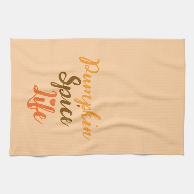 Linge De Cuisine Citrouille Vie épice lingerie (Horizontal)
