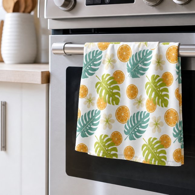 Linge De Cuisine Citrus Tropical (Citrus Tropical Kitchen Towel)