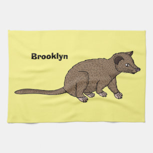 Linge De Cuisine Civet de mûte luwak, dessin animé