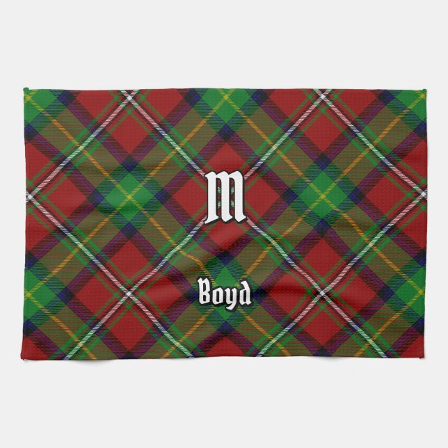 Linge De Cuisine Clan Boyd Tartan (Horizontal)