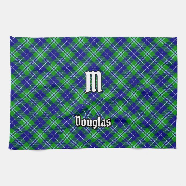 Linge De Cuisine Clan Douglas Tartan (Horizontal)