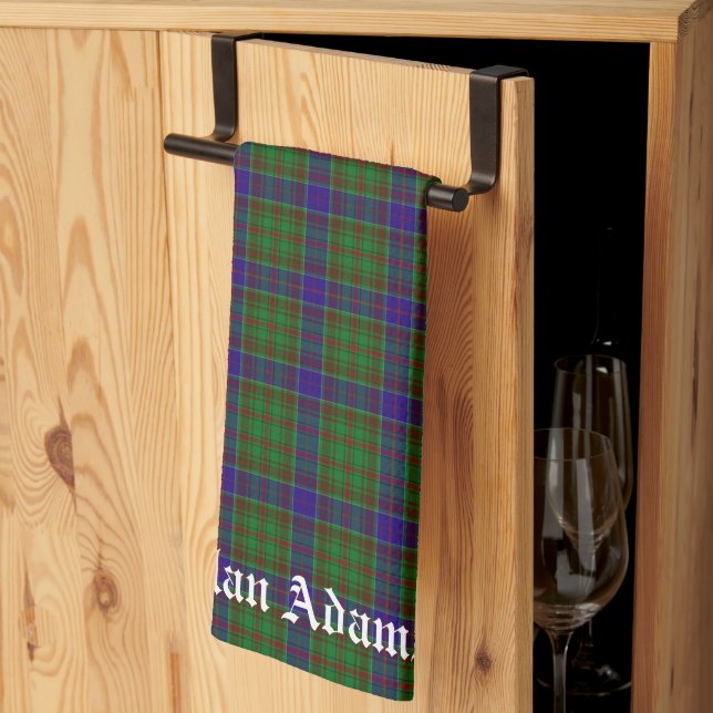 Linge De Cuisine Clan écossais Adams Tartan (Pliage en tiers)