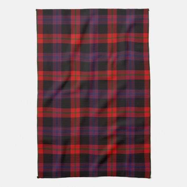 Linge De Cuisine Clan écossais Brown Tartan Plaid (Vertical)