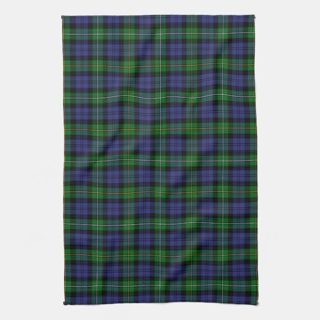 Linge De Cuisine Clan écossais Campbell de Loudoun Tartan Plaid (Vertical)