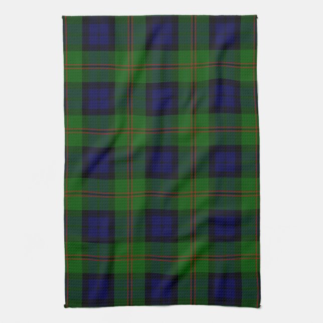 Linge De Cuisine Clan écossais Dundas Tartan Plaid (Vertical)