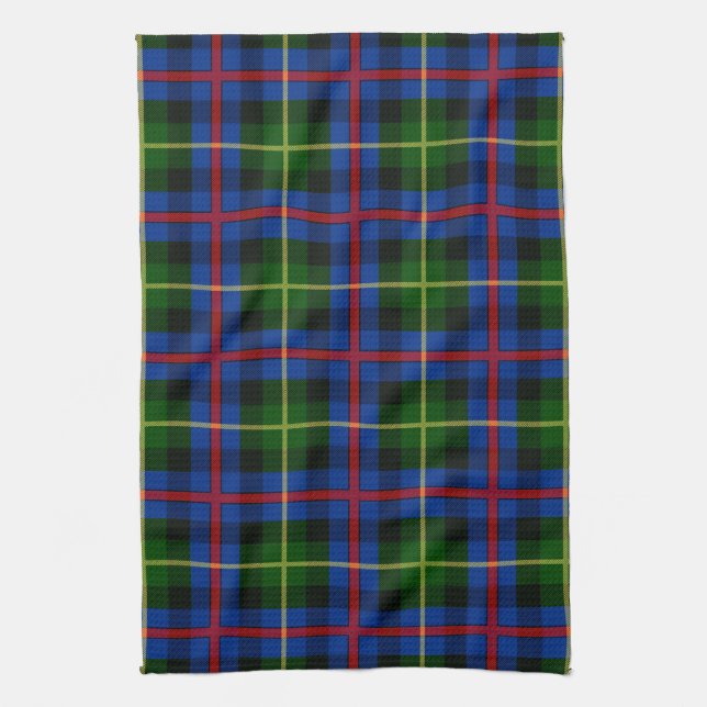 Linge De Cuisine Clan écossais Farquharson Tartan Plaid (Vertical)