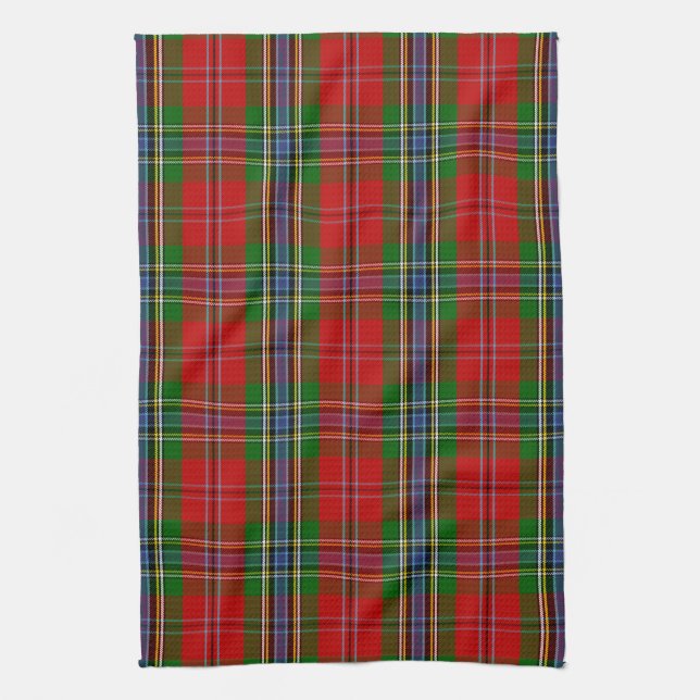 Linge De Cuisine Clan écossais MacLean de Duart Tartan Plaid (Vertical)