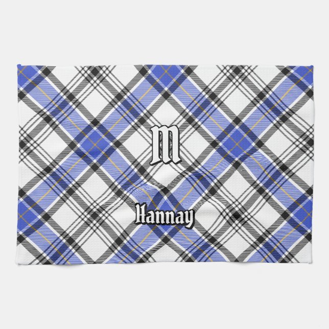 Linge De Cuisine Clan Hannay Tartan (Horizontal)