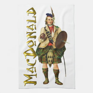 Linge De Cuisine Clan MacDonald Scottish Dream
