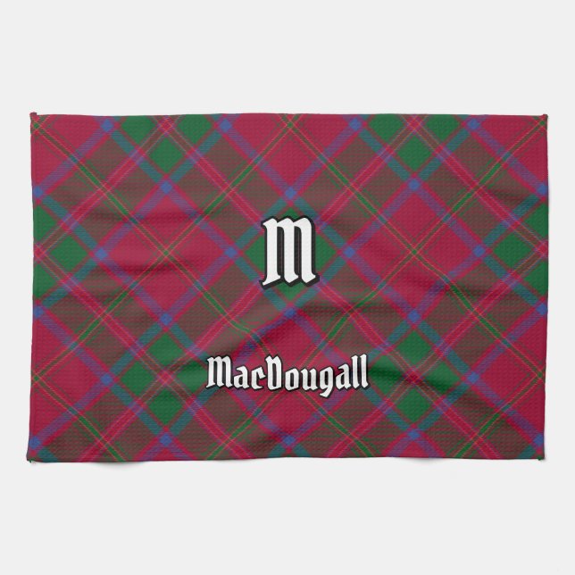 Linge De Cuisine Clan MacDougall Tartan (Horizontal)