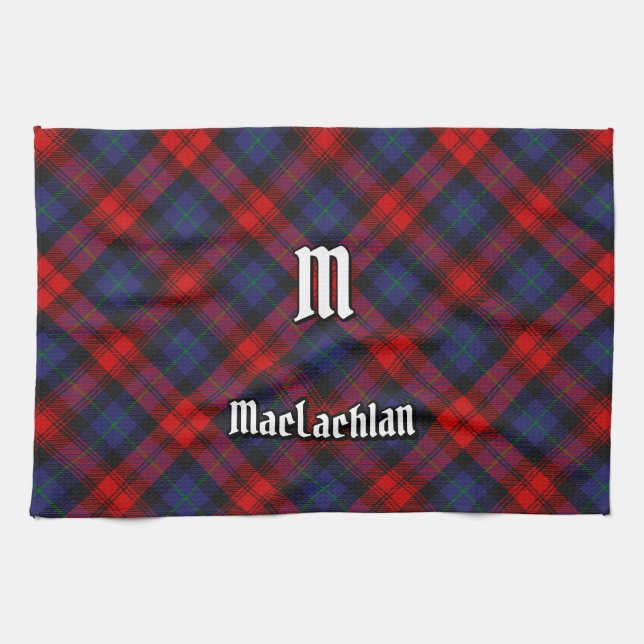 Linge De Cuisine Clan MacLachlan Tartan (Horizontal)