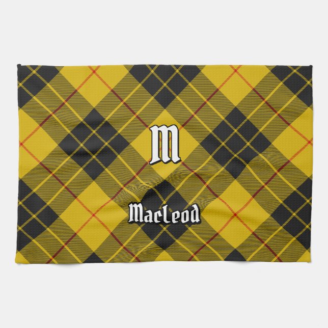 Linge De Cuisine Clan Macleod de Lewis Tartan (Horizontal)