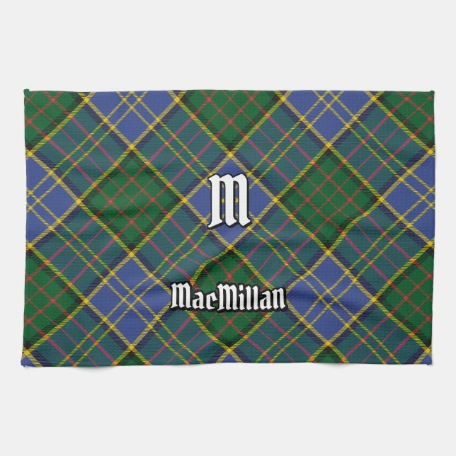 Linge De Cuisine Clan MacMillan Chasse Tartan (Horizontal)