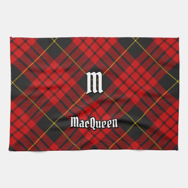 Linge De Cuisine Clan MacQueen Tartan (Horizontal)