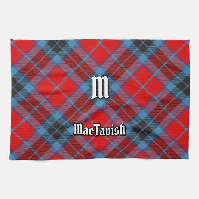 Linge De Cuisine Clan MacTavish Tartan (Horizontal)