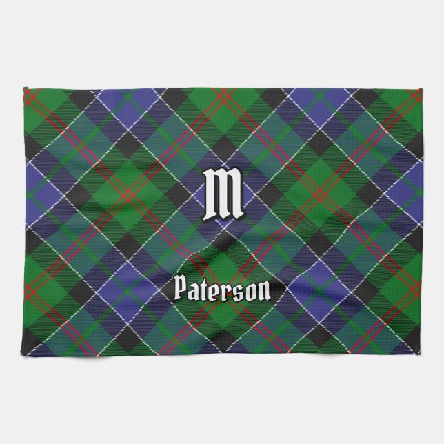 Linge De Cuisine Clan Paterson Tartan (Horizontal)