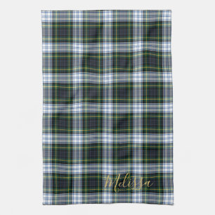 Linge De Cuisine Clan personnalisé Gordon Tartan Nom de la plaid