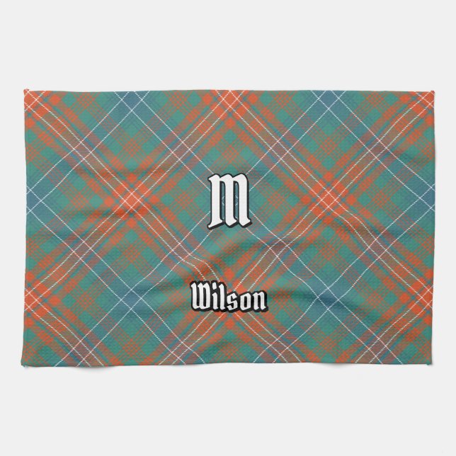 Linge De Cuisine Clan Wilson Ancienne Tartan (Horizontal)