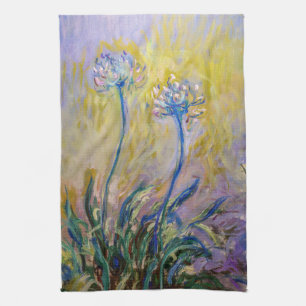 Linge De Cuisine Claude Monet - Agapanthus