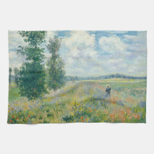 Linge De Cuisine Claude Monet - Champs de coquelicots près d'Argent