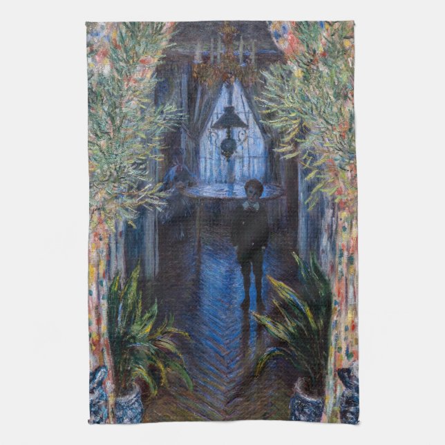 Linge De Cuisine Claude Monet - Coin de l'appartement (Vertical)